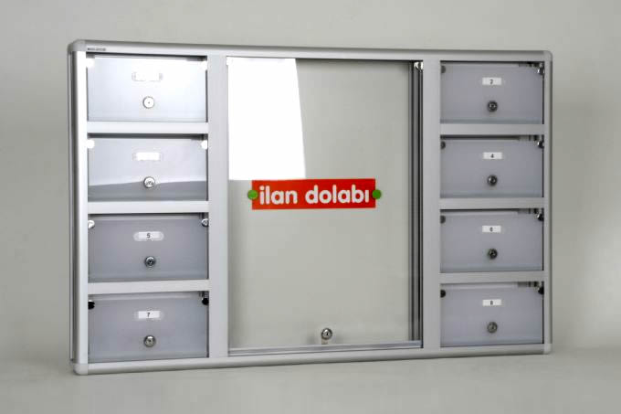 Posta Kutusu 8 Daire Monoblok Ilan Panolu