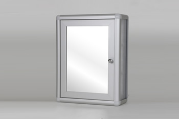 Aynal� banyo dolab� tek kap�l� 15x35x45