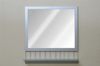 Banyo aynas� boncuklu + 55 cm etajer