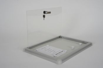 Duyuru panosu  2 A4 kapasiteli kilitlenebilir