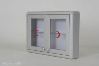 Ecza Dolab� �ift Kap� �effaf Pleksili