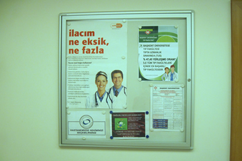 �lan panosu hastane uygulamas�