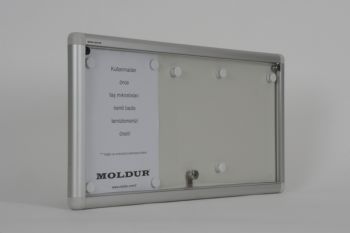 Apartman duyuru panosu 3 A4 kapasiteli m�knat�sl�